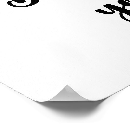 Wees de persoon die je hond denkt dat je hondenmam poster (Hoek)