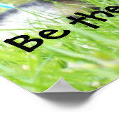 Wees de persoon die je hond denkt te zijn, Poster (Hoek)