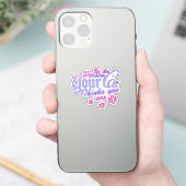 Wees de persoon die je kat denkt dat je bent sticker (Telefoon)