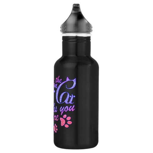 Wees de persoon die je kat denkt dat je bent waterfles (Rechts)