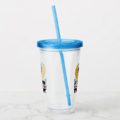 Wees de persoon die je te lui was om gisteren te z acryl drinkbeker (Links)