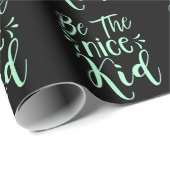 Wees de positieve boodschap van het mooie Kind in  Cadeaupapier (Rol Hoek)