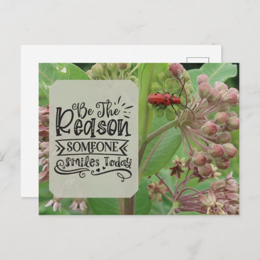 Wees de reden Briefkaart (Voorkant / Achterkant)