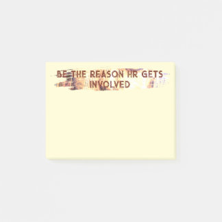 Wees de reden dat HR zich ermee bemoeit Post-it® Notes
