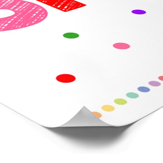 Wees de reden dat iemand het Poster glimlacht (Hoek)