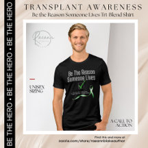 Wees de reden dat iemand leeft Tri-Blend T-shirt