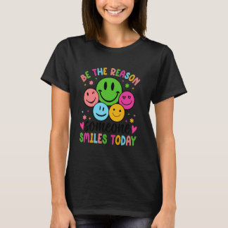 Wees de reden dat iemand vandaag glimlacht Geestel T-shirt