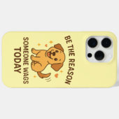Wees de reden dat iemand vandaag kwispelt Schattig Case-Mate iPhone Case (Achterkant (horizontaal))