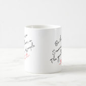 Wees de reden van vriendschap koffiemok (Center)