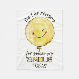 "Wees de reden" vegeldekens Fleece Deken