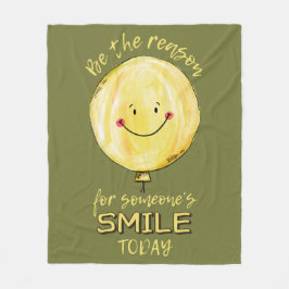 "Wees de reden" vegeldekens Fleece Deken