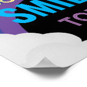 Wees de reden waarom iemand vandaag glimlacht in d poster (Hoek)