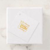 Wees de reden waarom iemand vandaag lacht geschenk bedankjes labels (Met doos)