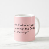 Wees de soort vrouw... koffiemok (Voorkant rechts)