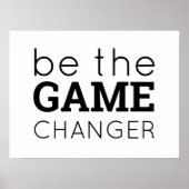 Wees de spelwisselaar die woorden aanmoedigt elke  poster (Voorkant)