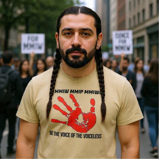 Wees de stem van de stemlozen t-shirt