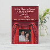 Wees de ster in je eigen bioscoop uitnodiging! kaart (Staand voorkant)