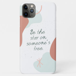 Wees de ster op iemands boom - iphone case