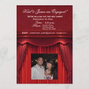 Wees de sterren in je eigen uitnodiging voor een b