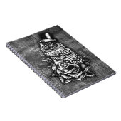 Wees de stijl van het tattoo Wise op de digitale h Notitieboek (Rechterzijde)