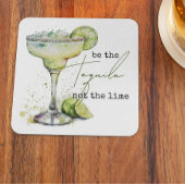 Wees de Tequila Niet de Limoen Kartonnen Onderzetters