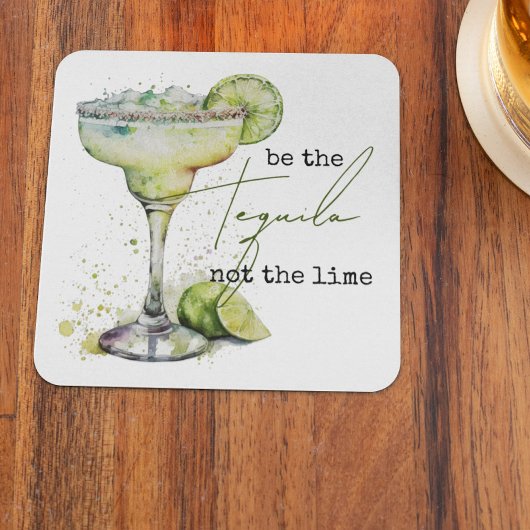 Wees de Tequila Niet de Limoen Kartonnen Onderzetters
