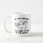 Wees de Unicorn Koffiemok (Links)