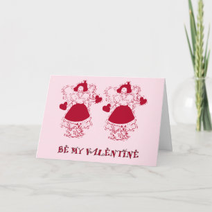 Wees de Valentijn van mijn Valentijn Feestdagen Kaart