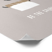 Wees de verandering! Badezimmer Poster (Hoek)