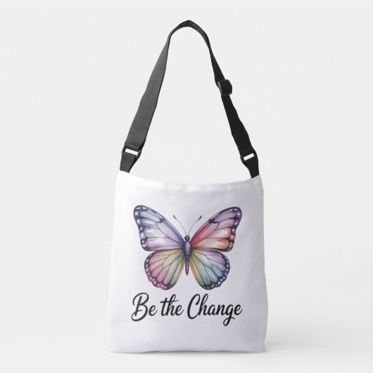 Wees de Verandering Crossbody Tas (Voorkant)