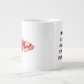 Wees de verandering die je in de wereld wilt zien grote koffiekop (Voorkant)