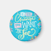 WEES DE VERANDERING DIE JE MAGNEET WILT ZIEN (Voorkant)