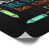 Wees de verandering die je wilt zien in de World S Poster (Hoek)