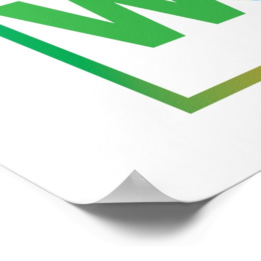 Wees de verandering die je wilt zien in het Poster (Hoek)