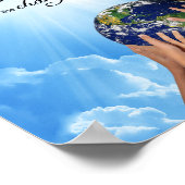 Wees de verandering - Gandhi Poster (Hoek)