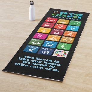 Wees de verandering Inspirerend geschenken - geper Yogamat