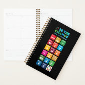 Wees de verandering Inspirerend Poster Global Goal Planner (Display)