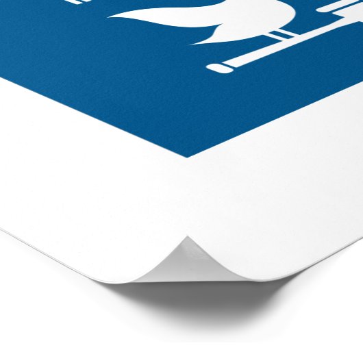 Wees de verandering: maak de uitdaging voor de wer poster (Hoek)