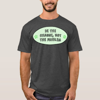 Wees de verandering niet het probleem klimaatveran t-shirt