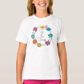 wees de verandering t-shirt (Voorkant)