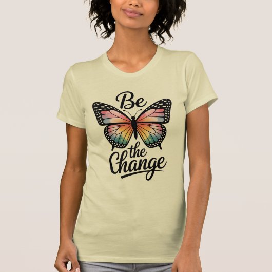 Wees de Verandering T-shirt (Voorkant)
