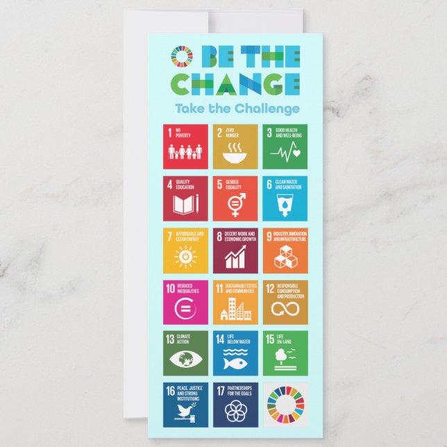 Wees de verandering van duurzaam leven (Voorkant)