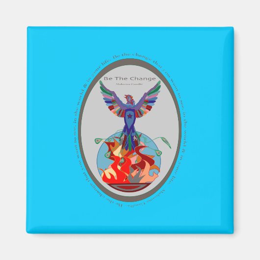 Wees de verandermagneet magneet (Voorkant)