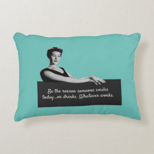 Wees de Vintage van de Reden Snarky  Accent Kussen