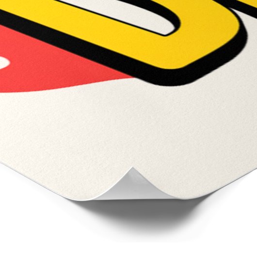 Wees de vonk om het donker te verlichten poster (Hoek)