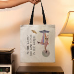 Wees de vreemde | Dancing Space Cat Monogram Tote Bag<br><div class="desc">Elke vrouw heeft een goede drager nodig in het tas rond al haar essentie. Of het nu een cadeau van een bruidsmeisje is, een verjaardagscadeau of zelfs een mooi cadeau voor jezelf, deze tassen zijn praktisch en stijlvol—een winnende combo elke keer. Omdat elke zak gepersonaliseerd kan worden met een naam,...</div>