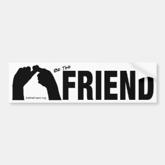Wees de vriend Bumpersticker