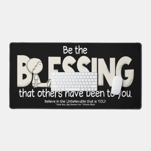 Wees de zegen bureaumat (Keyboard & Muis)