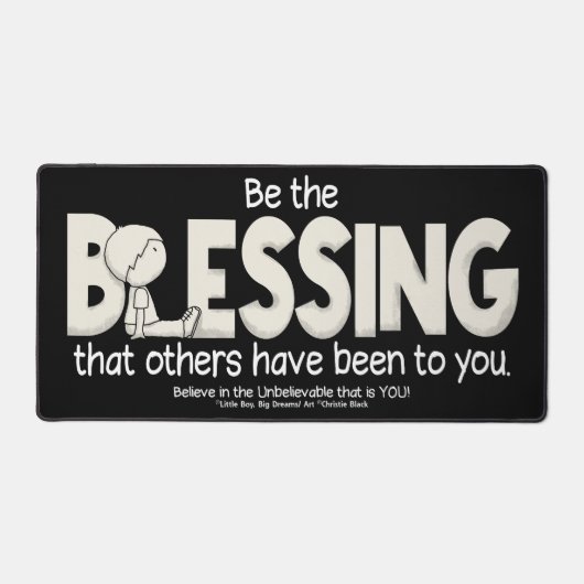 Wees de zegen bureaumat (Voorkant)