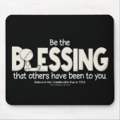 Wees de zegen muismat (Voorkant)